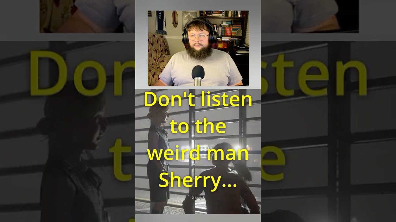 Не слушайте этого странного человека Шерри... | Resident Evil 2 