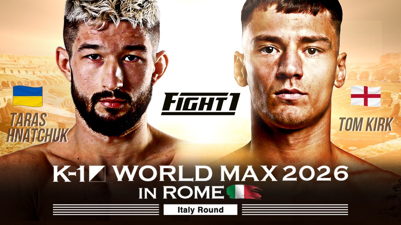Tom Kirk vs Taras Hnatchuk | FULL FIGHT |K-1 WORLD MAX-70kg TOURNAMENT IN ROME Nov.29,2025