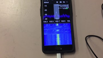 Android + RTL SDR + SDRoid