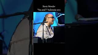 Stevie Wonder &quot;You and I&quot; in Indonesia 2012 #shorts