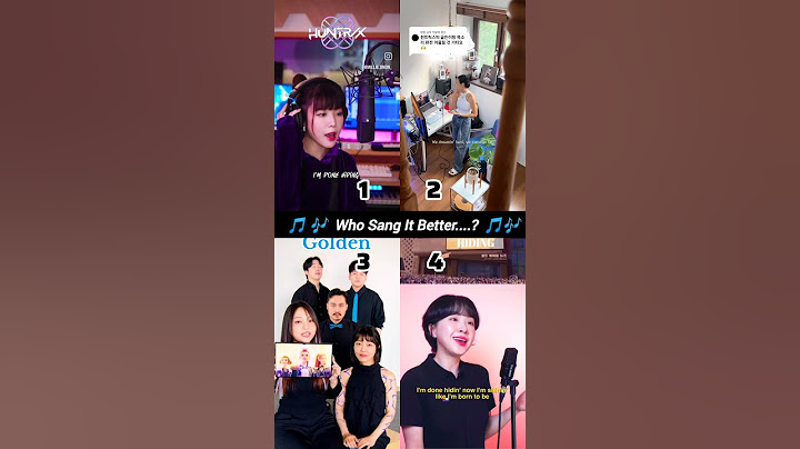 Kpop Demon Hunter - Golden (Cover)🌟❤️||Who sang it better comment #kpopdemonhunter #song