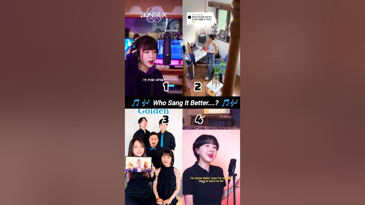 Kpop Demon Hunter - Golden (Cover)🌟❤️||Who sang it better comment #kpopdemonhunter #song