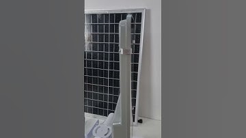 SALE đèn bàn chải 600w lắp đặt cho sân vườn đường đi #dennangluongmattroi