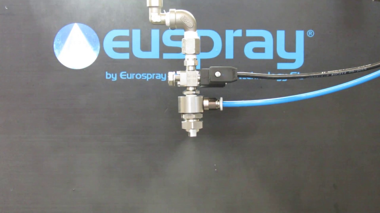 ELECTRO-PNEUMATIC SPEEDY JET ON ACTION - EUSPRAY
