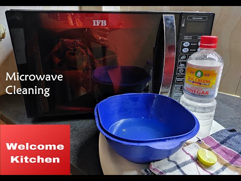 ভিডিও: বাড়িতে কীভাবে দ্রুত মাইক্রোওয়েভ পরিষ্কার করবেন