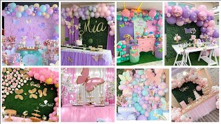 Trending Butterfly Birthday Decoration Ideas || Butterfly Birthday Decoration||Butterfly Theme Party