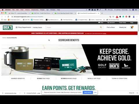 Dicks Sporting Goods Credit Card Login, Payment