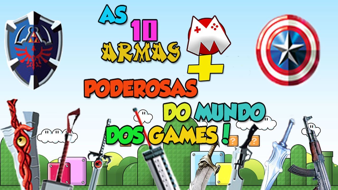 As 10 armas mais icônicas dos videogames - GameBlast