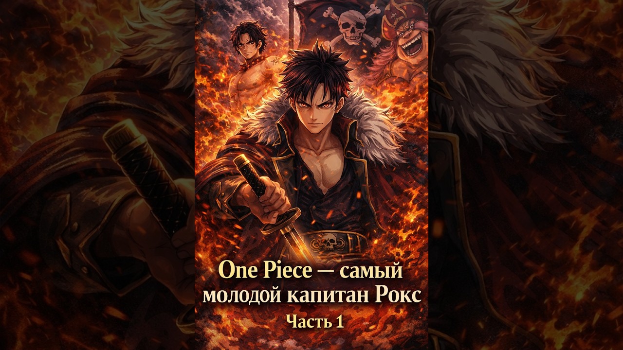 One Piece — самый молодой капитан Рокс 3