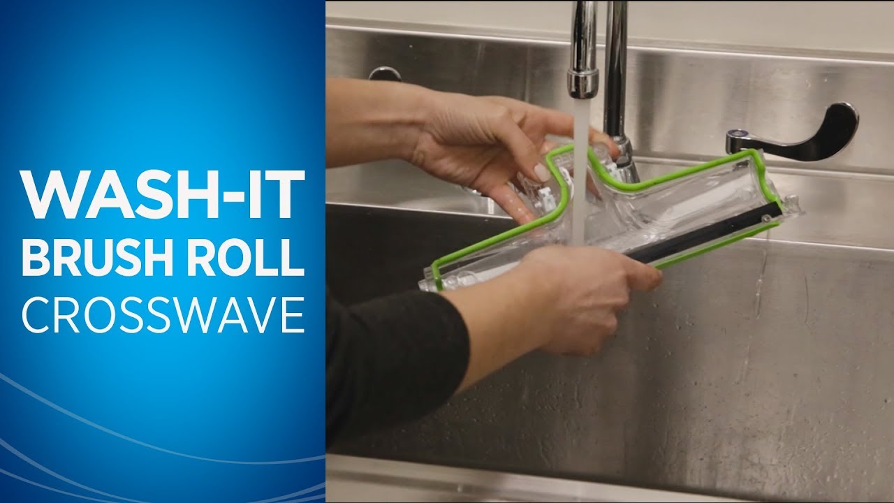 How to Wash the Brush Roll & Chamber on Your CrossWave™