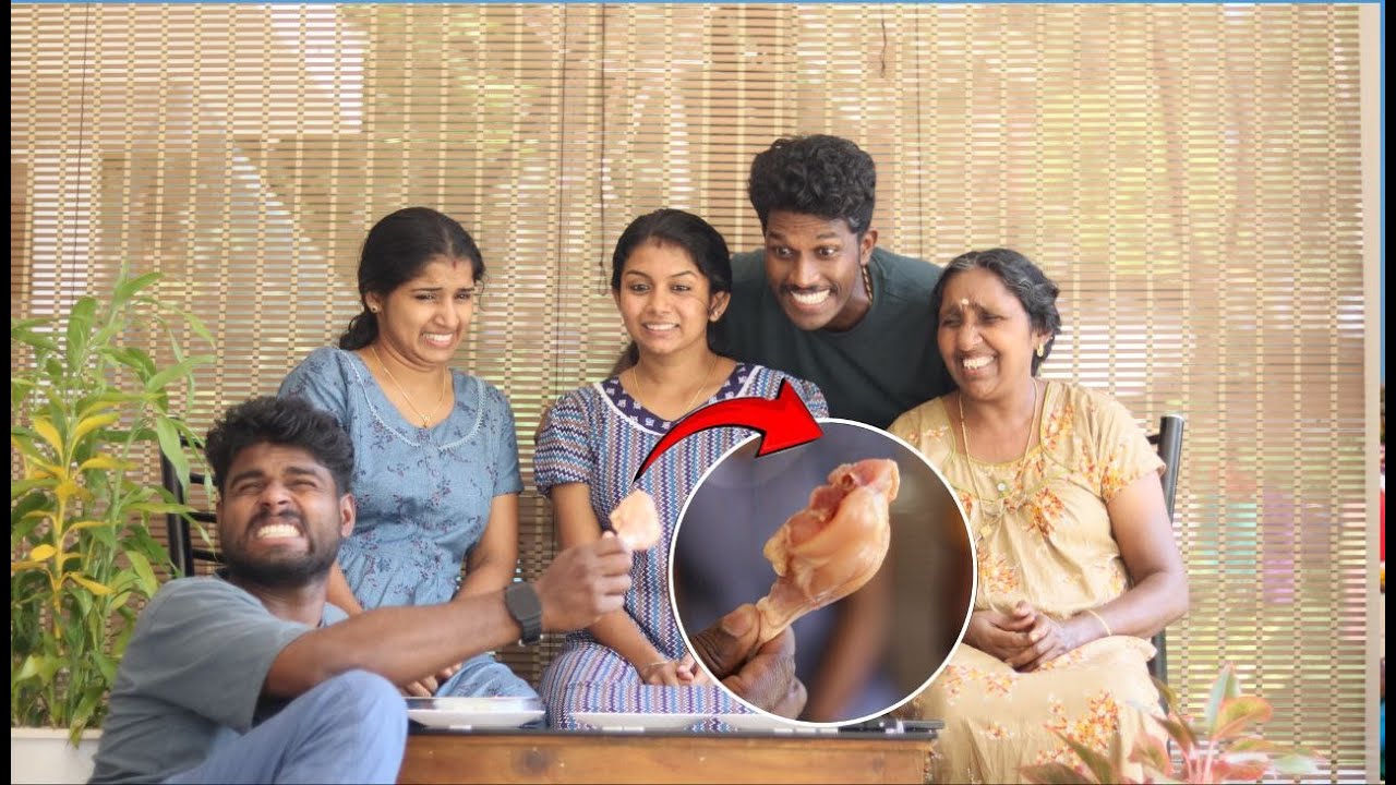 Family Time 😀 funny challenge with family 🤣 sangeethkumar