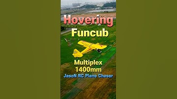 Hovering Funcub Multiplex wingspan 1400mm