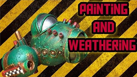 Scratch building basics - episode 9 - Ship painting and weathering.