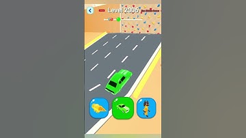 Shape-Shifting GAMEPLAY Level No -2006 Walkthrough - New Update Car Racing #Shorts #ShapeShifting