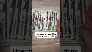 RARE SET of $5 BILLS! HOW much do you think they’re WORTH? #college #finance #cash #save #budget