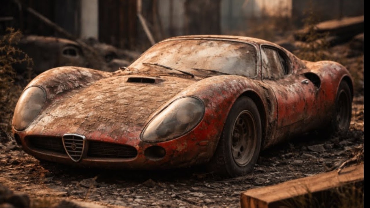 I Restored a 1967 Alfa Romeo 33 Stradale from Abandoned to NEW