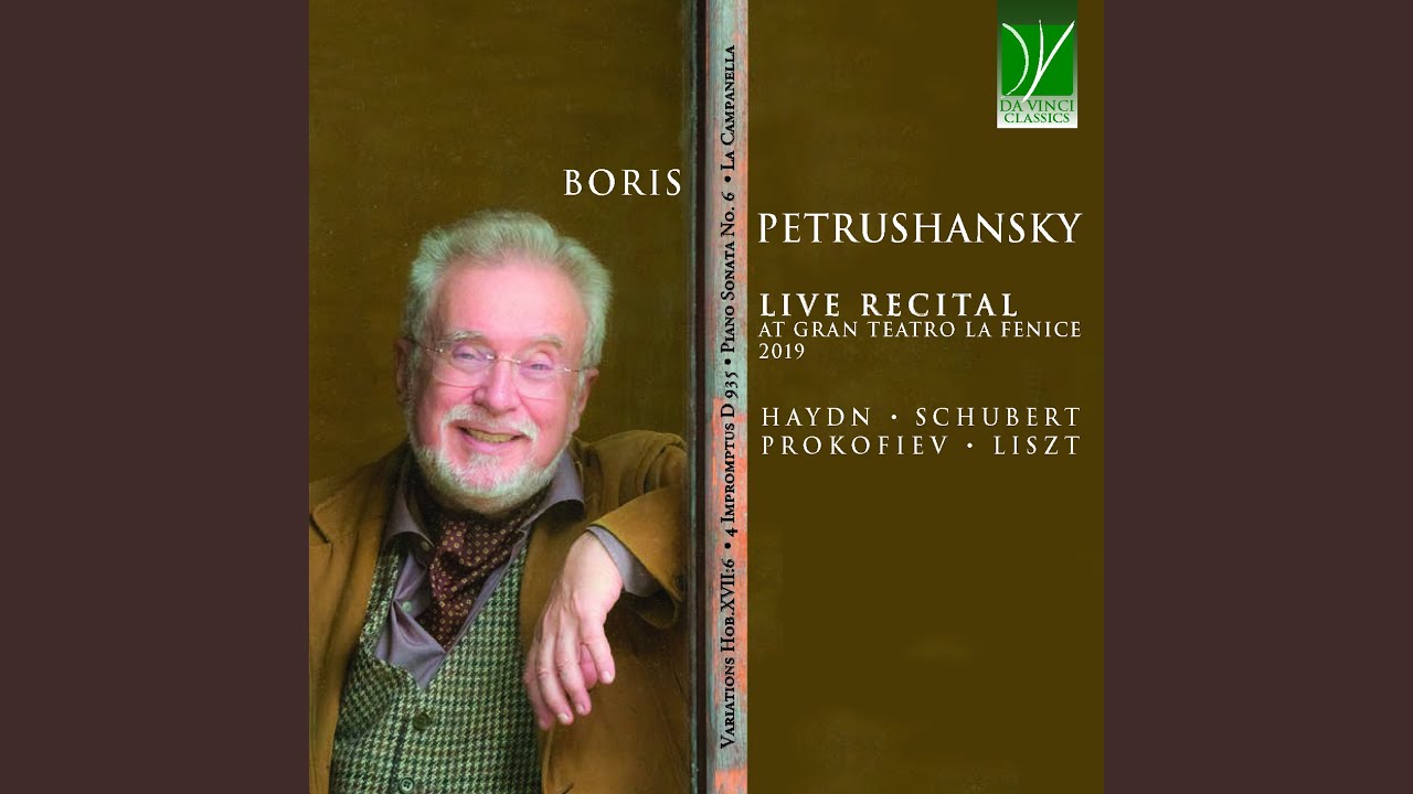 4 Impromptus in B-Flat Major, Op. 142, D.935: III. Theme and 5 variations (Live)