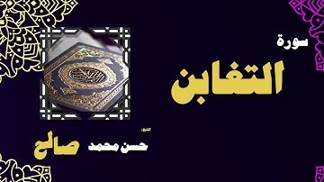القران الكريم بصوت الشيخ حسن محمد صالح | سورة التغابن