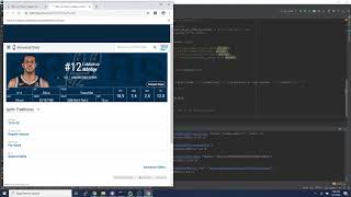 NBA Stats Web Crawler Demonstration