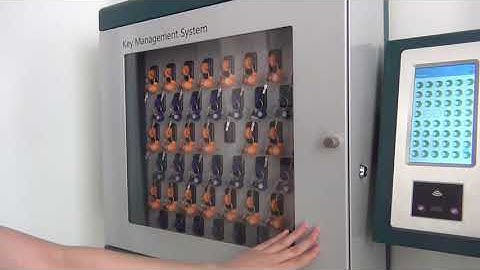 Landwell C Series Intelligent Key Management Systems i-keybox 48 with Android System-Ad Video 7