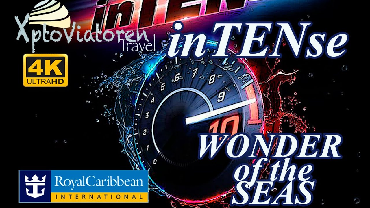 inTENse | Aqua Theater | Wonder of the Seas | Royal Caribbean |  | Eastern Caribbean | 4K