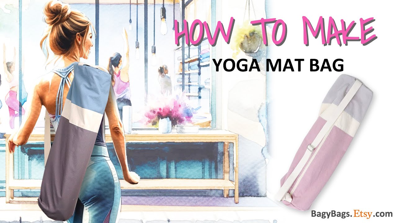 New DIY Yoga Bag, I've been meaning to buy a yoga bag bu…