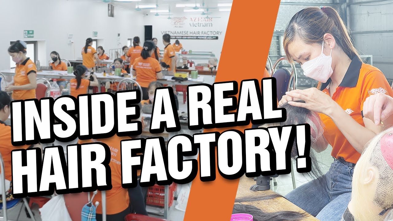 Inside Vietnam's Largest Human Hair Factory (100% Real Hair!)