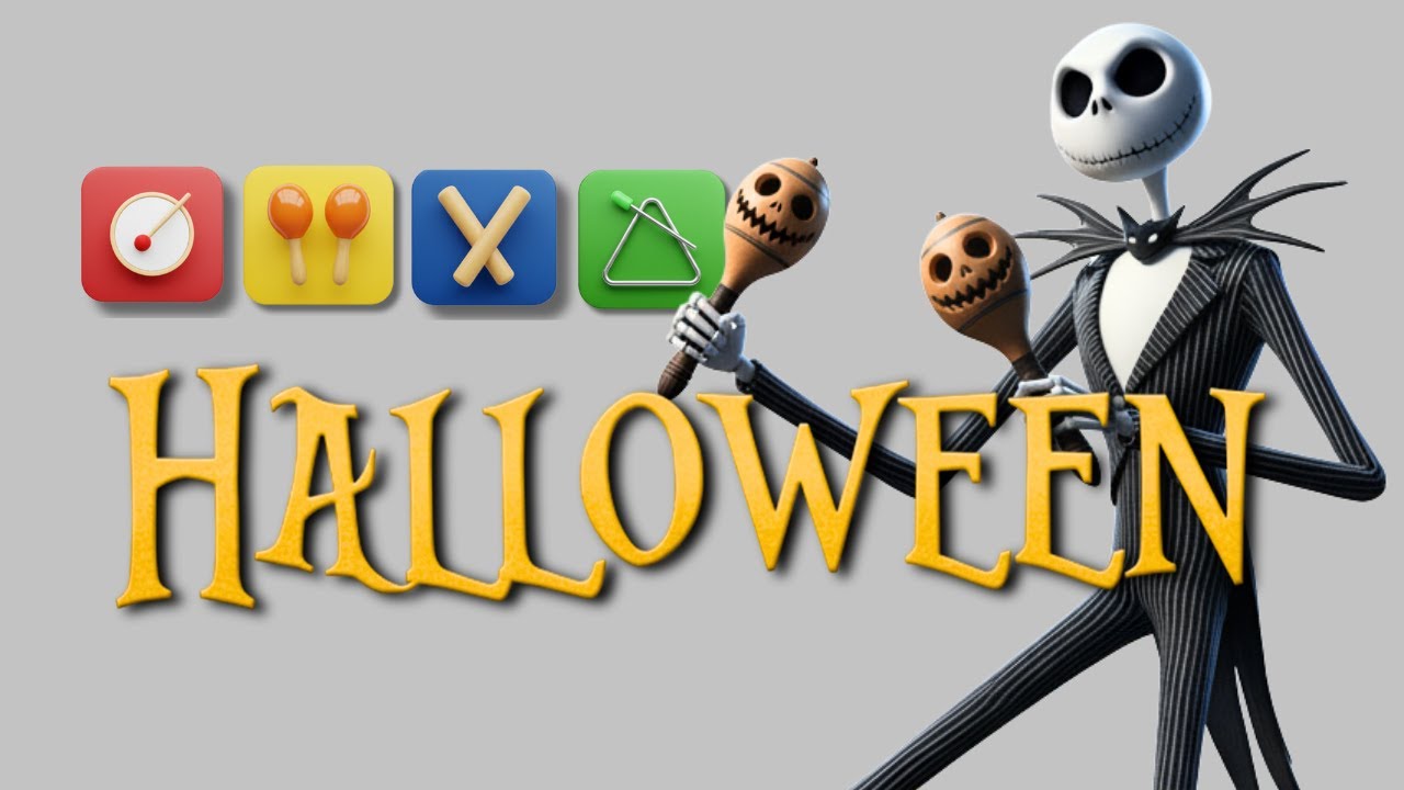 🎃 Halloween - Percusión Corporal y Orff para Niños 👻