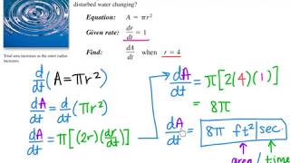 Calc 2.6 - Related Rates
