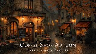 A Coffee Shop in a Corner of a Narrow Alley in Fog on a Rainy Autumn Night 🌧️ Dark Academia Piano screenshot 3
