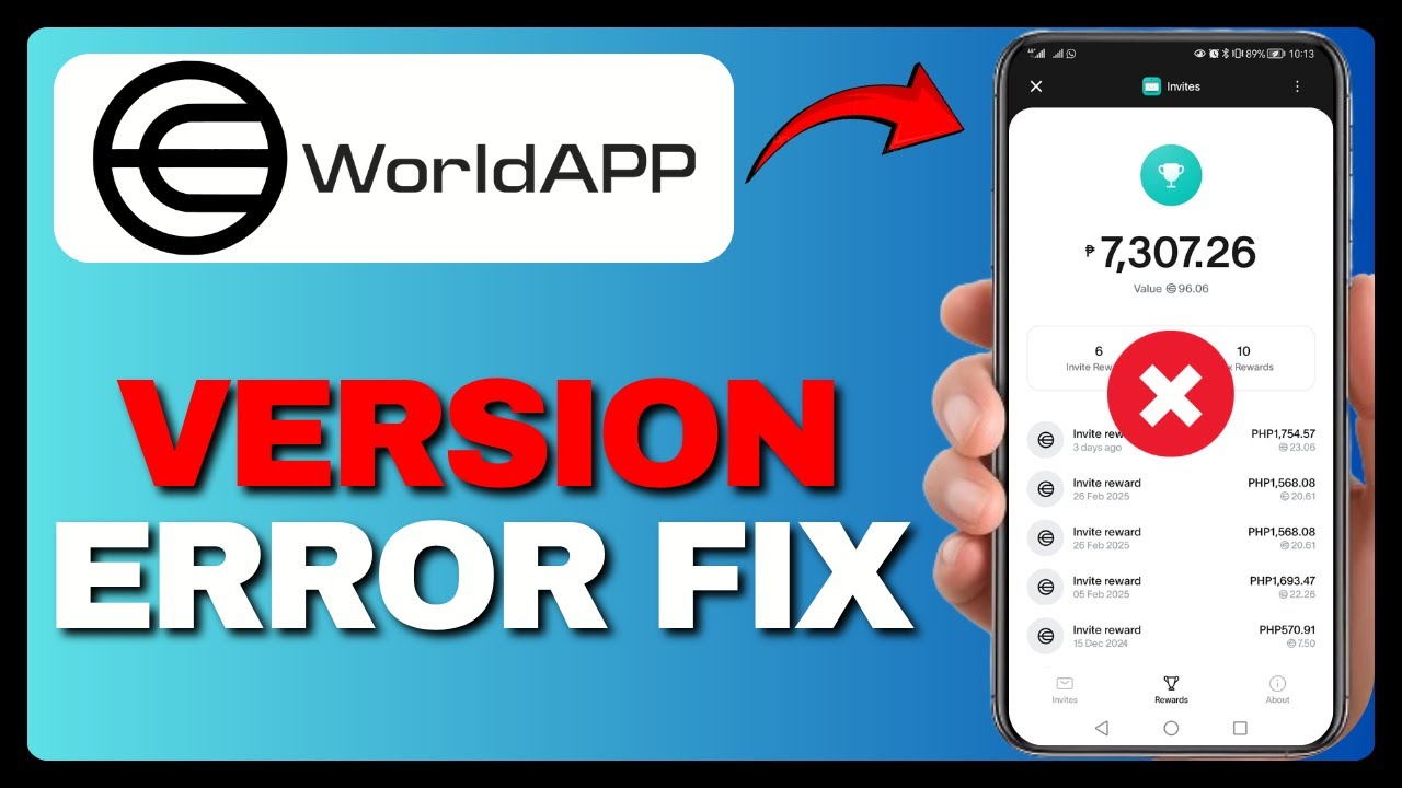 Как исправить ошибку 2025 «Версия приложения World не распознана»!