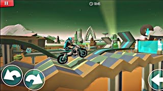 Gravity Rider | Extreme Balance Space 🏍️ Bike Racing Game | Android iOS Gameplay screenshot 5