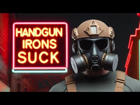 You Should NOT be Using Irons on Your EDC/Duty Gun