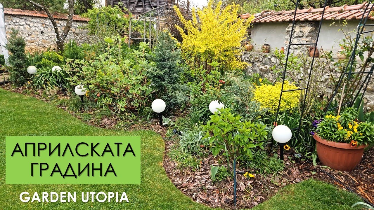 ГРАДИНАТА в края на АПРИЛ