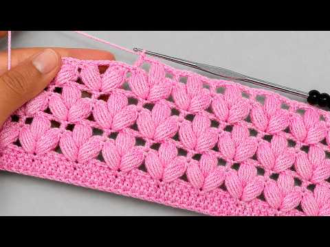 You'll Fall in Love with This Gorgeous Crochet Flower Stitch! 🌸
