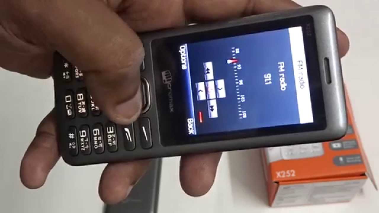 Micromax X252 2800mah marathon Battery Mobile Unboxing Video