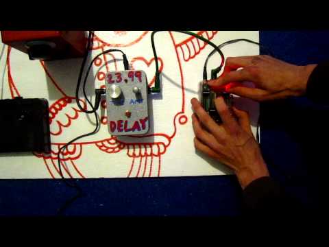 40106 Hex Schmitt and PT2399 Delay