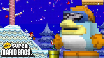 NSMBDS Custom Level - Snow Spike