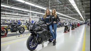 Inside the Kawasaki Factory: Manufacturing the Kawasaki H2R (Full Process)