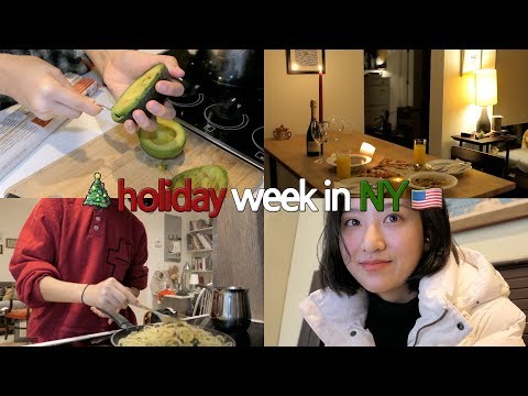 <strong>ENG</strong>) 🇺🇸뉴욕에서 맞는 크리스마스, 홀리데이 위크🎄에 한 것들 Getting Ready for Christmas in New York! Holiday <strong>Week</strong>