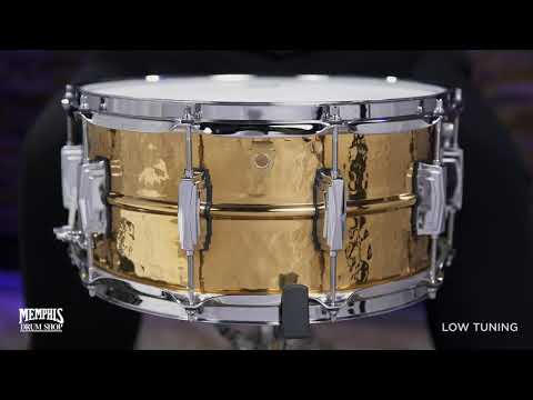 Ludwig 14x6.5 Bronze Phonic Hammered Snare Drum (LB552K)