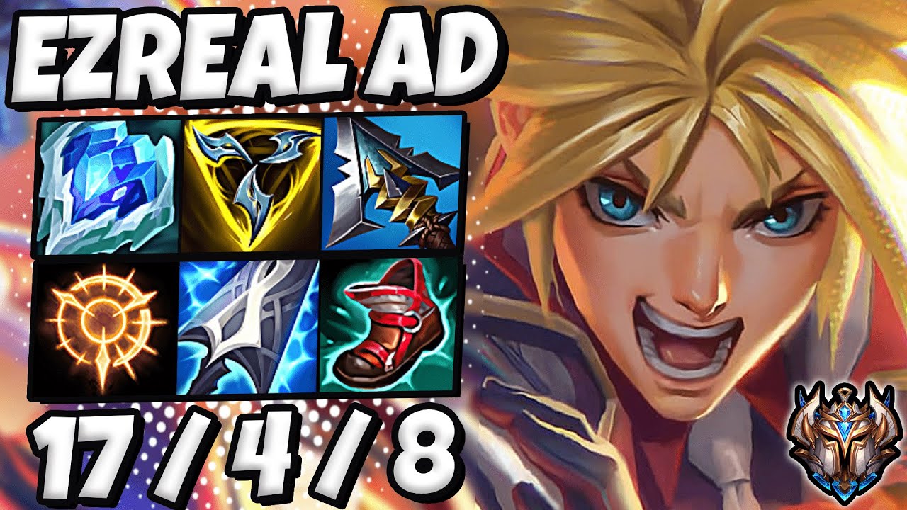 Ezreal vs Miss Fortune [ ADC ] Lol Korea Challenger Patch 12.6 ✅