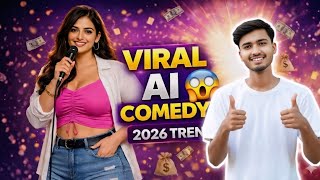 AI Se Stand Up Comedy Video Kaise Banaye 🤣 | Viral Comedy AI Tool (2026)#ai screenshot 5