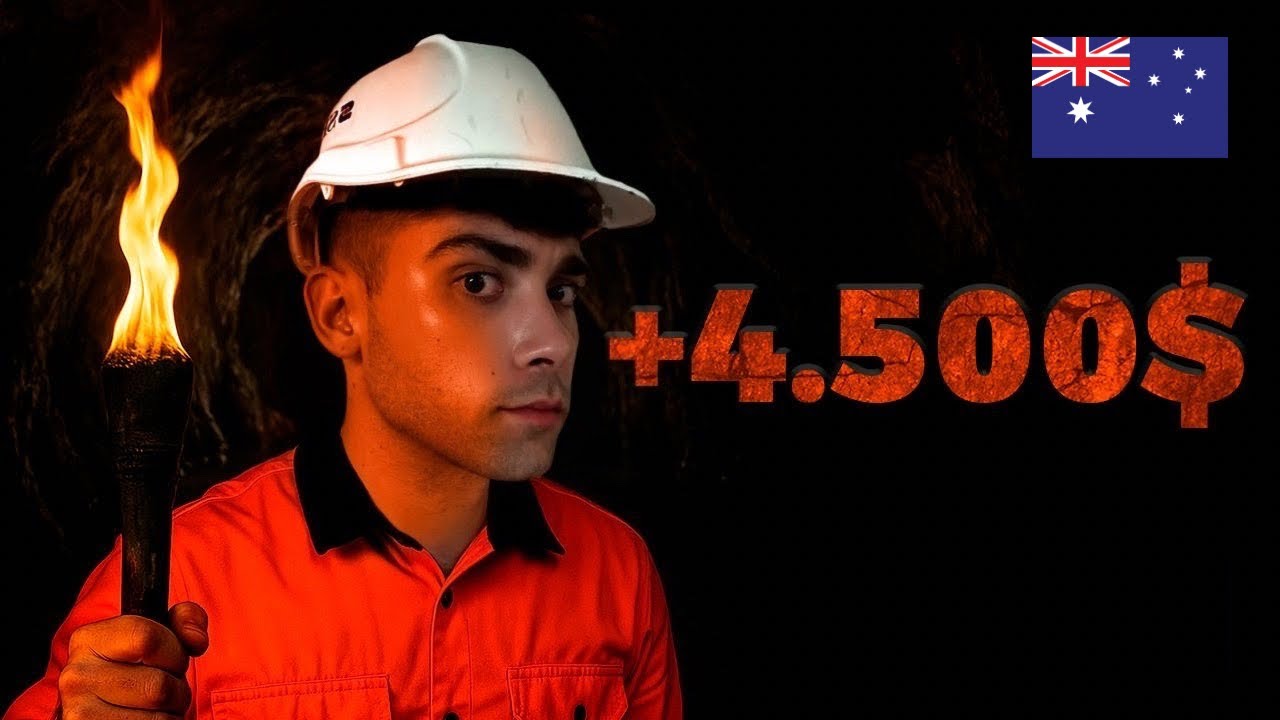 TRABAJO en una MINA AUSTRALIANA | Cuánto gano e instalaciones GRATIS