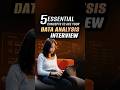 5 Essential Concepts to Ace Your Data Analyst Interview 🚀 | Intellipaat #shorts