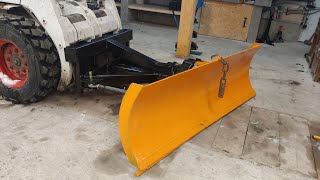 Building a skid steer snowplow (from start to finish)