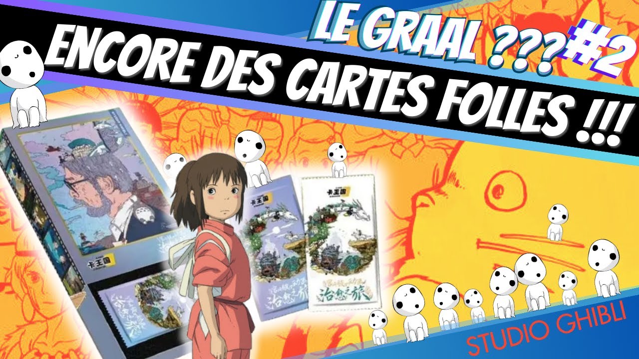 DES CARTES SENSATIONNELLES , GHIBLI ANIMATION JOURNEY - MAGNIFIQUE !!! - Here we go ! By Mike