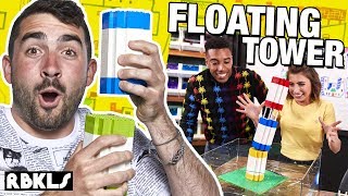 LEGO Floating Tower Challenge - REBRICKULOUS