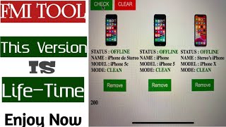 FMI OFF | Passcode Disabled | iCloud Off Read Token - Support 5s TO  X - iOS Start From 12.4.8