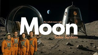 Evening Moon— 1957 | Retro Future Lunar Lander, Silent Horizon & Cosmic Calm — The Velvet Moon Café screenshot 1